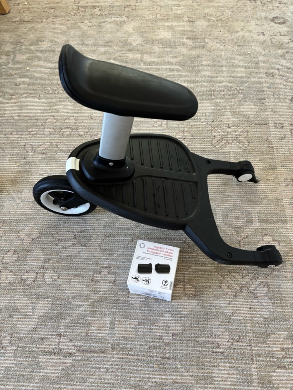 Bugaboo wheeled board stroller sit stand accessory & adapters